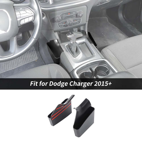 Center Console Gear Shift Storage Box Organizer For Dodger Charger 2015+ Accessories | CharoCar