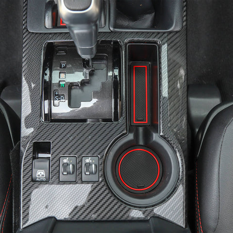 For 2010-2023 4Runner Interior Door Mat Gate Slot Pad Cup Mat Hold Cover