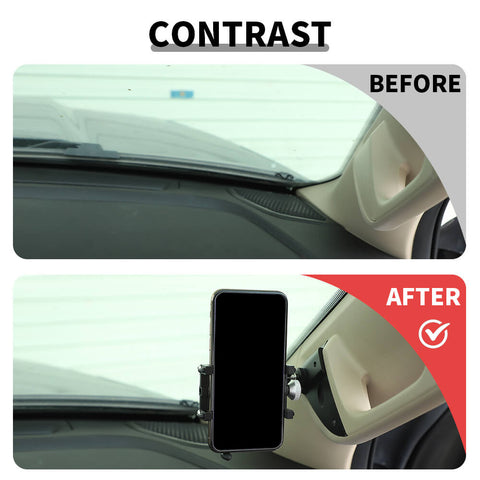 For 2018+ Dodge RAM A-pillar Phone Holder Mount Bracket