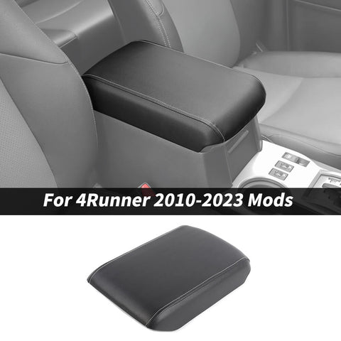 For 2010-2023 4Runner Center Console Armrest Box Leather Protector Cover