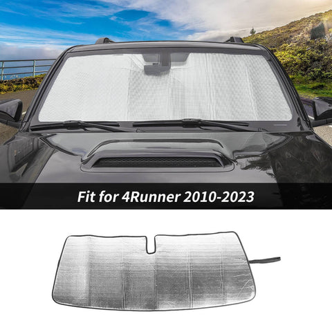 For 2010-2023 Toyota 4Runner Front Windshield Sunshade Folding Sun Shade Visor Heat Shield Cover