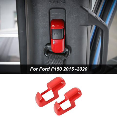 Interior Trim Full Set Available Separately Red For Ford F150 2015-2020 Accessories | CheroCar