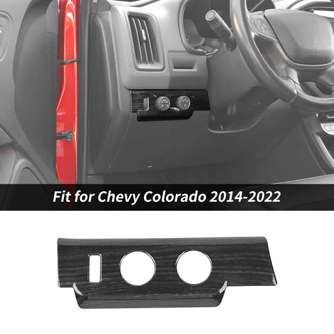 For 2014-2022 Chevy Colorado Headlight Switch Panel Bezel Cover Trim