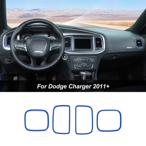 Interior Kit Decoration Trim Cover For Dodge Charger 2010+ Blue｜CheroCar