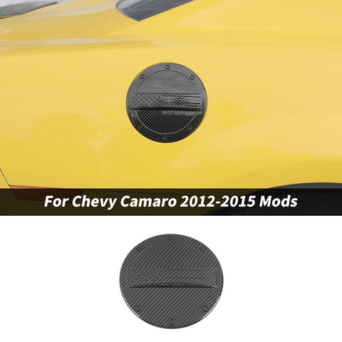 For 2012-2015 Chevy Camaro Exterior Fuel Tank Cover Gas Lid Cap Trim