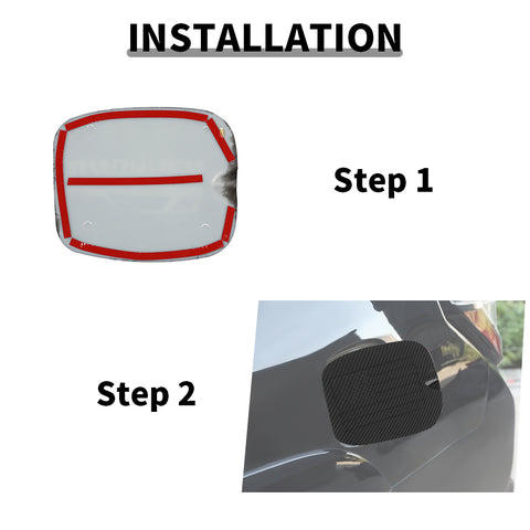 For 2010-2023 Toyota 4Runner Fuel Tank Cover Gas Cap Decoration Trim Bezels US Flag