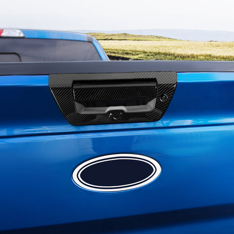 Rear Tailgate Door Handle Cover Trim For Ford F150 2015-2020 Carbon Fiber｜CheroCar