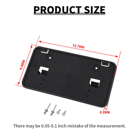 For 2010-2014 Ford F150 SVT Raptor Front Bumper License Plate Mounting Bracket