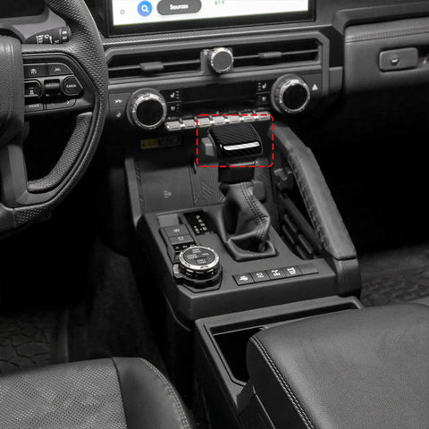 For 2024+ 4Runner Interior Center Console Decoration Cover Trim Kit