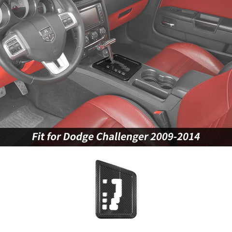 Interior Trim Full Set Available Separately Carbon Fiber For Dodge Challenger 2009-2014 Accessories | CheroCar