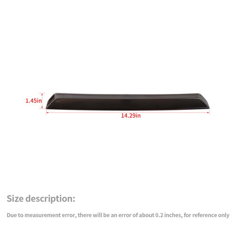 Third High Brake Light Trim For Chevy Suburban 2020+/Tahoe/GMC Yukon 2021+ Smoked Black Accessories | CheroCar