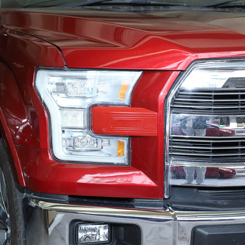 For 2015-2020 Ford F150 Front Face Bumper Headlight Grille Cover Trim