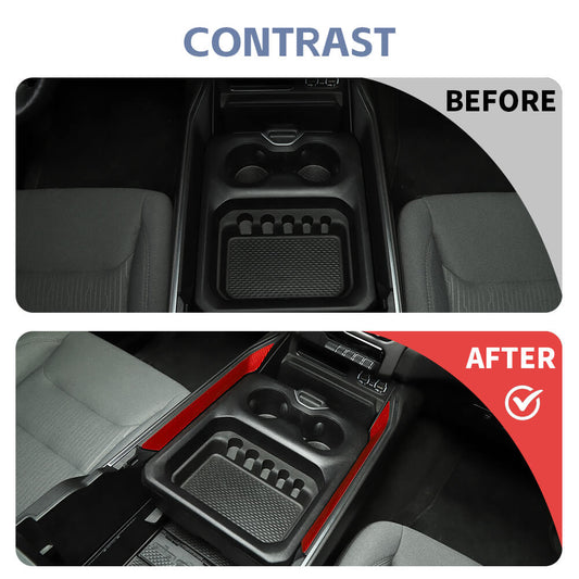 For 2018+ Dodge Ram Armrest Box Inner Side Panel Cover Trim