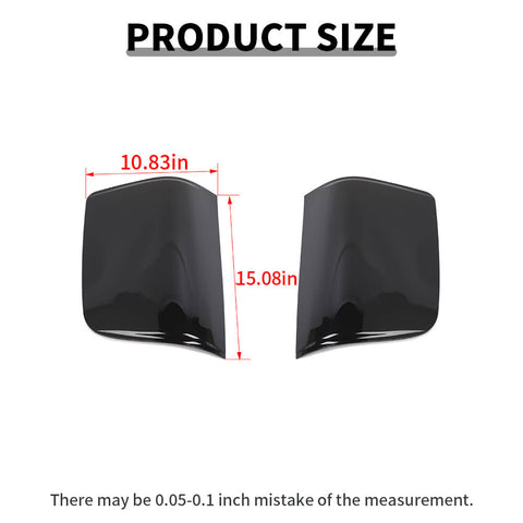 For 2007-2013 Chevy Silverado/GMC-SIERRA Smoked Black Tail Light Cover Trim Guard