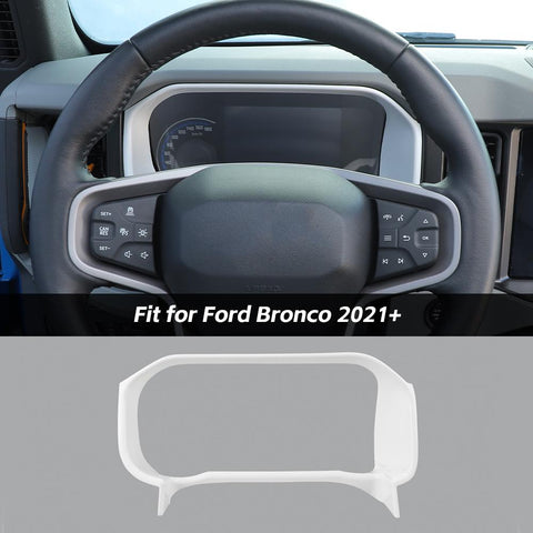 Dashboard Instrument Box Trim Cover For Ford Bronco 2021+ Accessories | CheroCar