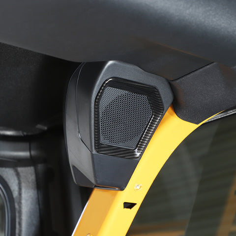 For 2021+ Ford Bronco Car Rear Trunk Speaker Decor Frame Panel Trim Cover