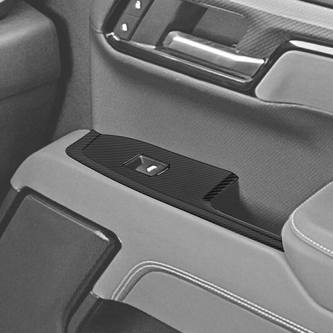 For 2022+ Chevy Silverado 18 x Inner Center Console Dash & Door Handle Trim Cover Kit