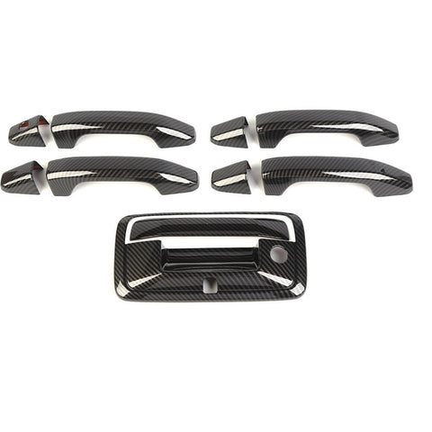 For 2014-2018 Chevy Silverado/GMC Sierra 10 x Door Handle & Tailgate Cover Trim Kit