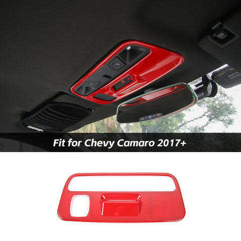 Front Reading Light Lamp Panel Cover Trim For Chevrolet Camaro 2017+ Accessories | CheroCar