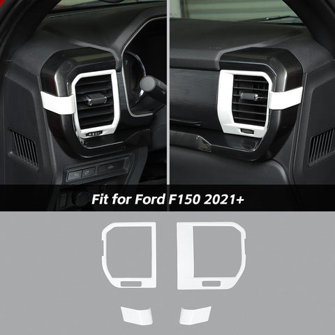 Center Console Side Air Vent AC Outlet Cover Trim Decor For Ford F150 2021+ Accessories | CheroCar