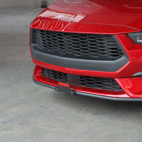 For 2024+ Ford Mustang Front License Plate Frame License Mount Holder