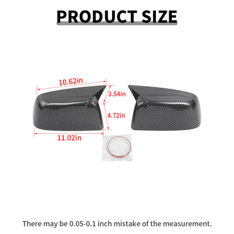 For 214-2022 Chevy Colorado/GMC-CANYON Side Rearview Mirror Cover Cap Trim