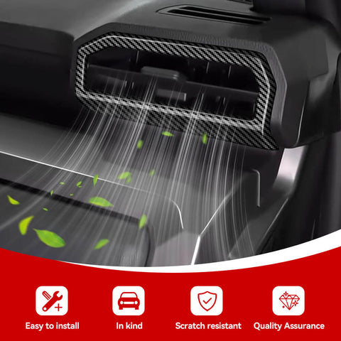For 2024+4Runner Dashboard Side Air Vent Outlet Cover Trim