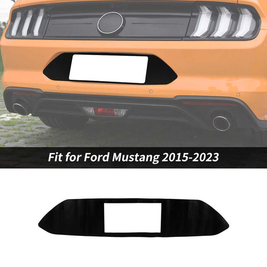 For 2015-2023 Ford Mustang Rear License Plate Decal Sticker Cover