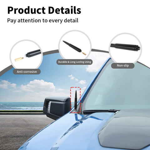 For Chevy Silverado/GMC/SIERRA Front Bullet Antenna Bracket Accessories