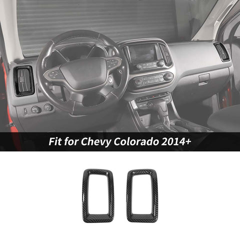 Console Side Air Vent Outlet Cover Trim For Chevy Colorado 2014+ Accessories | CheroCar