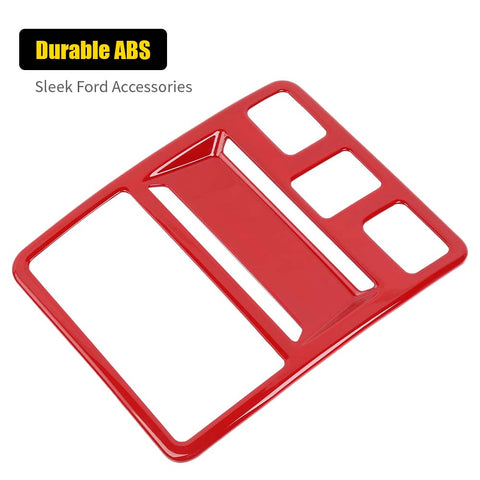 For 2024+ Ford Mustang Front Top Roof Reading Light Panel Bezel Cover Trim Decor