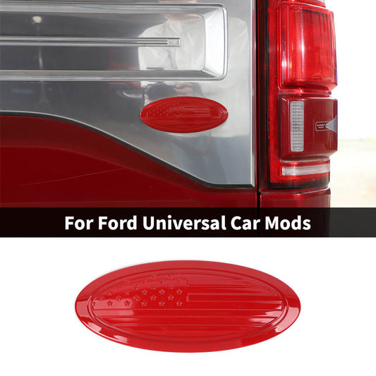 For 2015-2020 Ford Rear Logo Emblem Badge Decor Cover Trim Bezel
