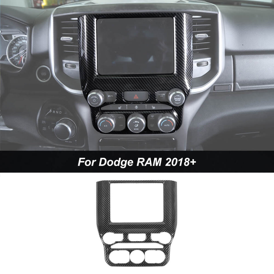 For 2018+ Dodge Ram 1500 Center Console Dash GPS Navigation Panel Trim