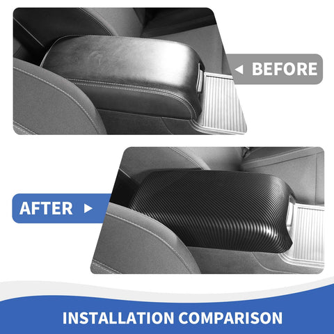 For 2011+ Dodge Charger/Chrysler 300C Armrest Box Panel Decor Trim Cover