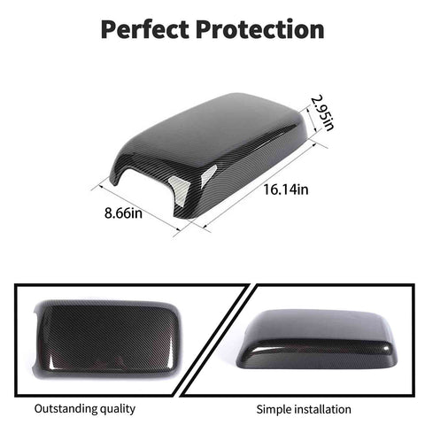 For 2011+ Dodge Charger/Chrysler 300C Armrest Box Panel Decor Trim Cover
