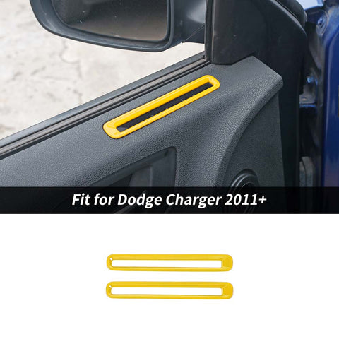 Interior Door Air Vent Frame Trim Cover For Dodge Charger 2011+ Accessories｜CheroCar