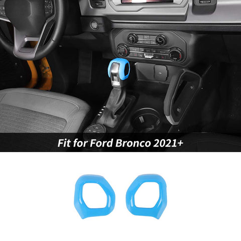 Gear Shift Knob Head Cover Decoration Trim for Ford Bronco 2021+ Accessories｜CheroCar