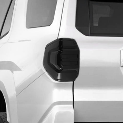 For 2024+ 4Runner Smoked Black Rear Taillight Lamp Cover Guard Trim