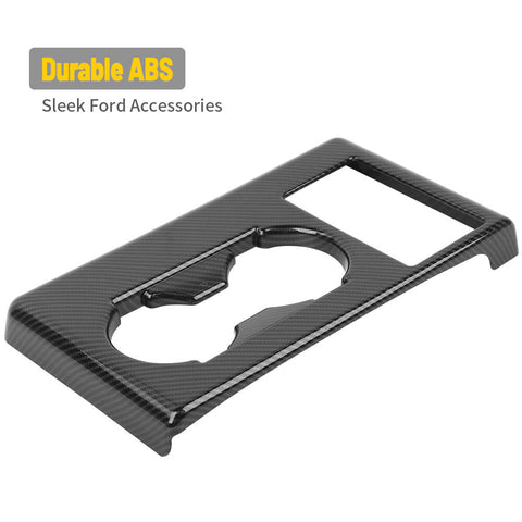 For 2015-2020 Ford F250/F350/F450/F550 Center Cup Holder Panel Cover Trim Interior Accessories