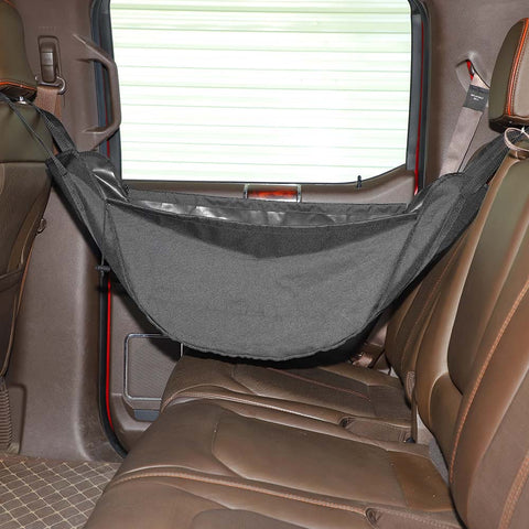 Car Seat Headrest Hanging Storage Bag For Universal Car Black Accessories | CheroCar