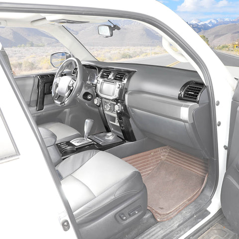 For 2010-2019 4Runner Center Console Steering Wheel Dash Trim Cover Kit