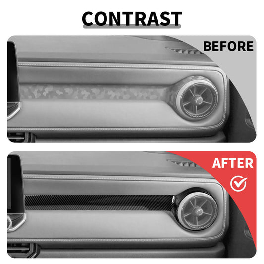 For 2023+ Chevy Colorado Center Console  Air Condition Vent Trim Cover