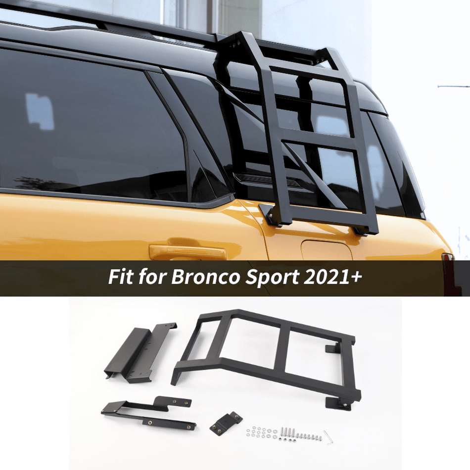 For 2021+ Ford Bronco Sport Window Ladder Climbing Exterior Assist Shelf Left & Right