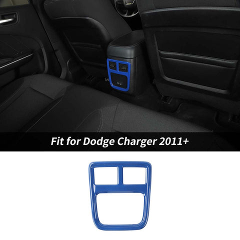 Interior Rear Air Outlet Vent Trim Cover Frame For Dodge Charger/Chrysler 300C 2011+ Accessories | CheroCar