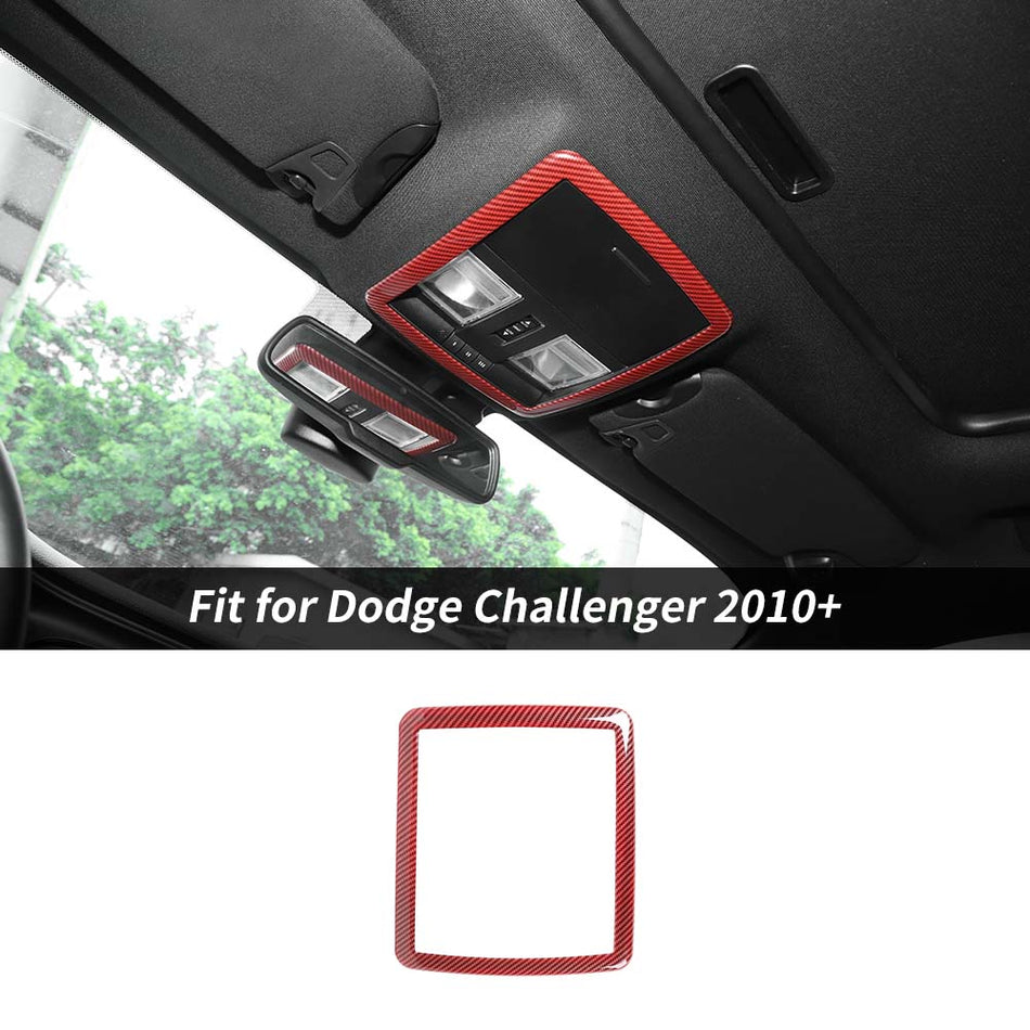For 2010+ Dodge Challenger Front Reading Light Lamp Cover Trim Frame