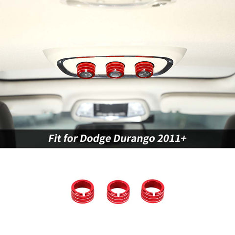 Rear Seat Air Conditioning Switch Knob Cover Trim For Dodge Durango 2011+ Accessories | CheroCar