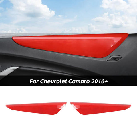 Interior Trim Full Set Available Separately Red For Chevy Camaro 2016+ Accessories | CheroCar