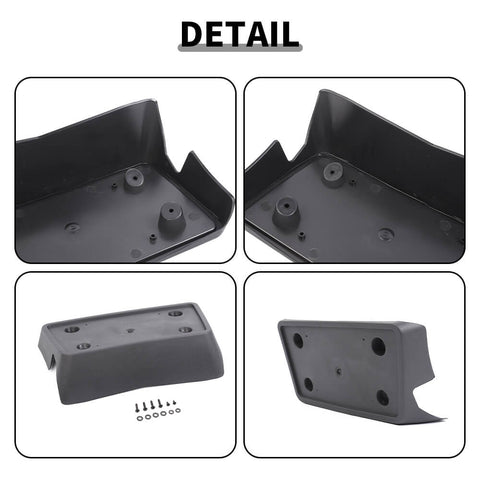 For 2007-2013 Chevy Silverado Front Bumper License Plate Tag Bracket Holder