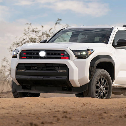 For 2024+ 4Runner Front Grill Mesh Decoration Sticker Cover Trim