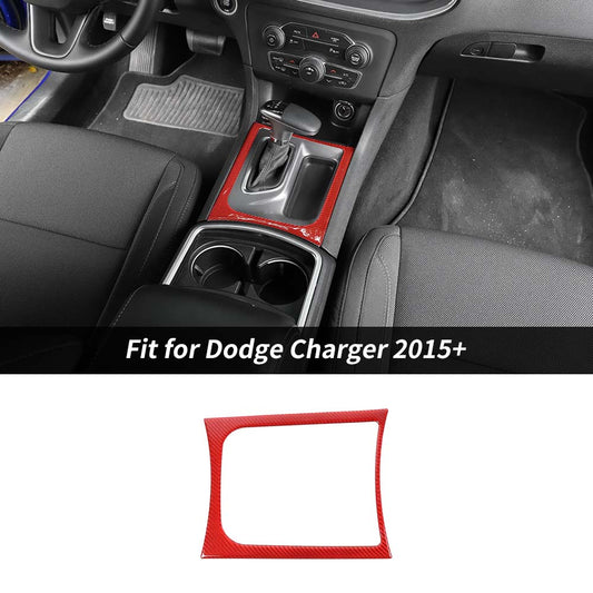 Interior Gear Panel Decor Cover Trim Sticker For Dodge Charger 2015+ Accessories | CheroCar